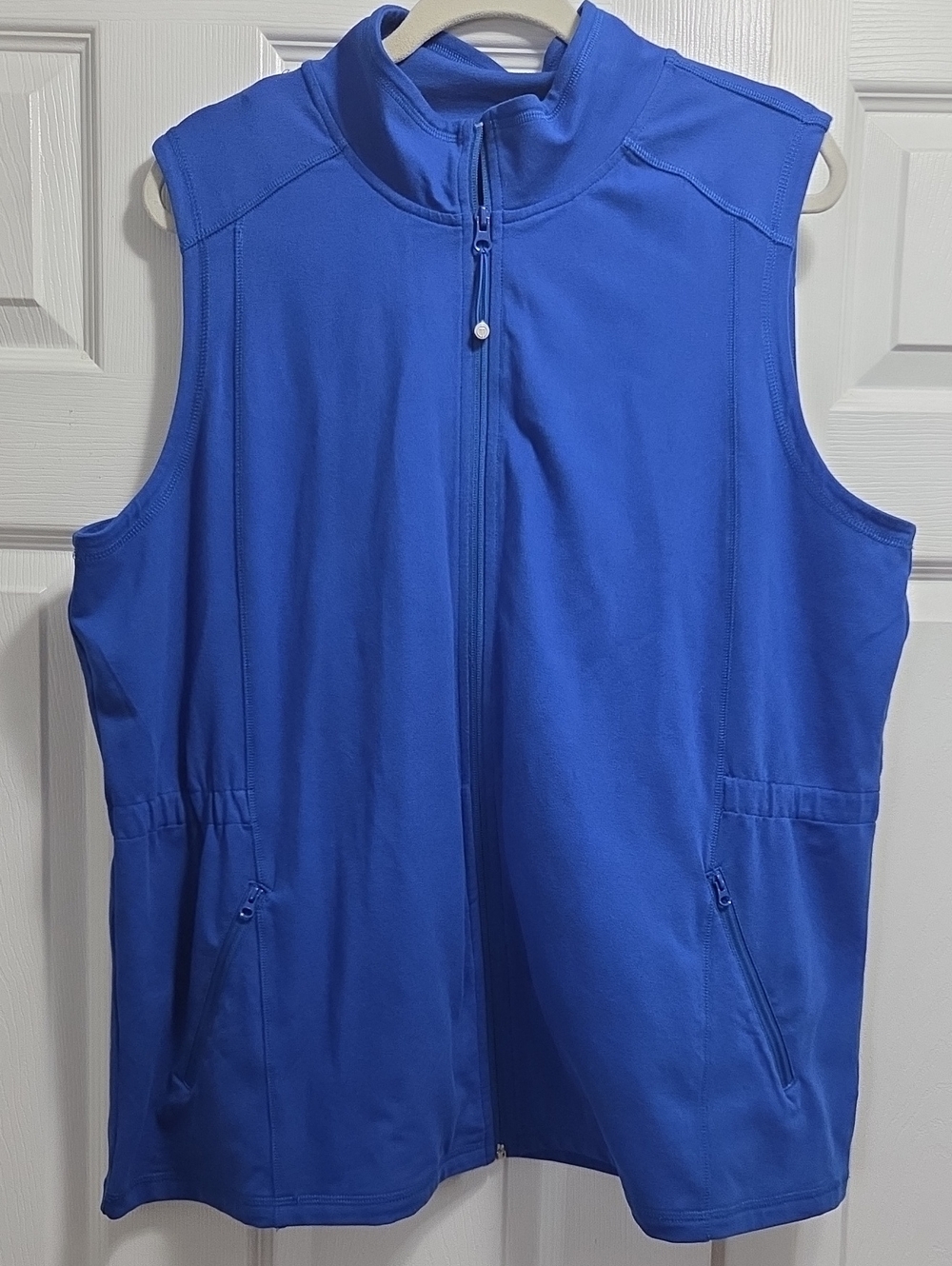 Talbots Royal Blue Zip Vest